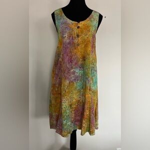 Bali Bliss Boho Mini Above The Knee Sundress